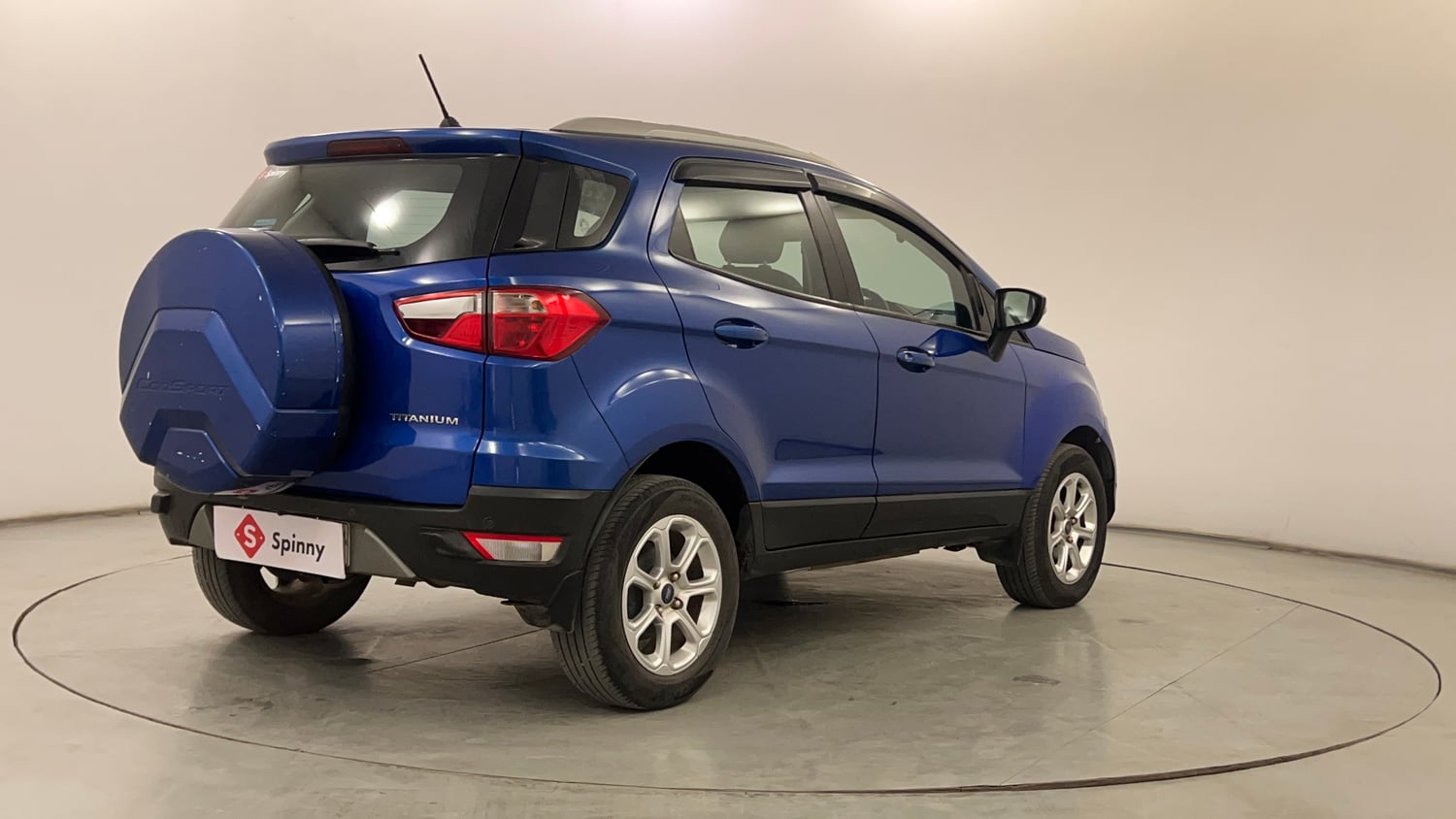 Used 2021 Ford EcoSport Titanium Plus 1.5L Ti-VCT AT Petrol Automatic exterior RIGHT REAR CORNER VIEW
