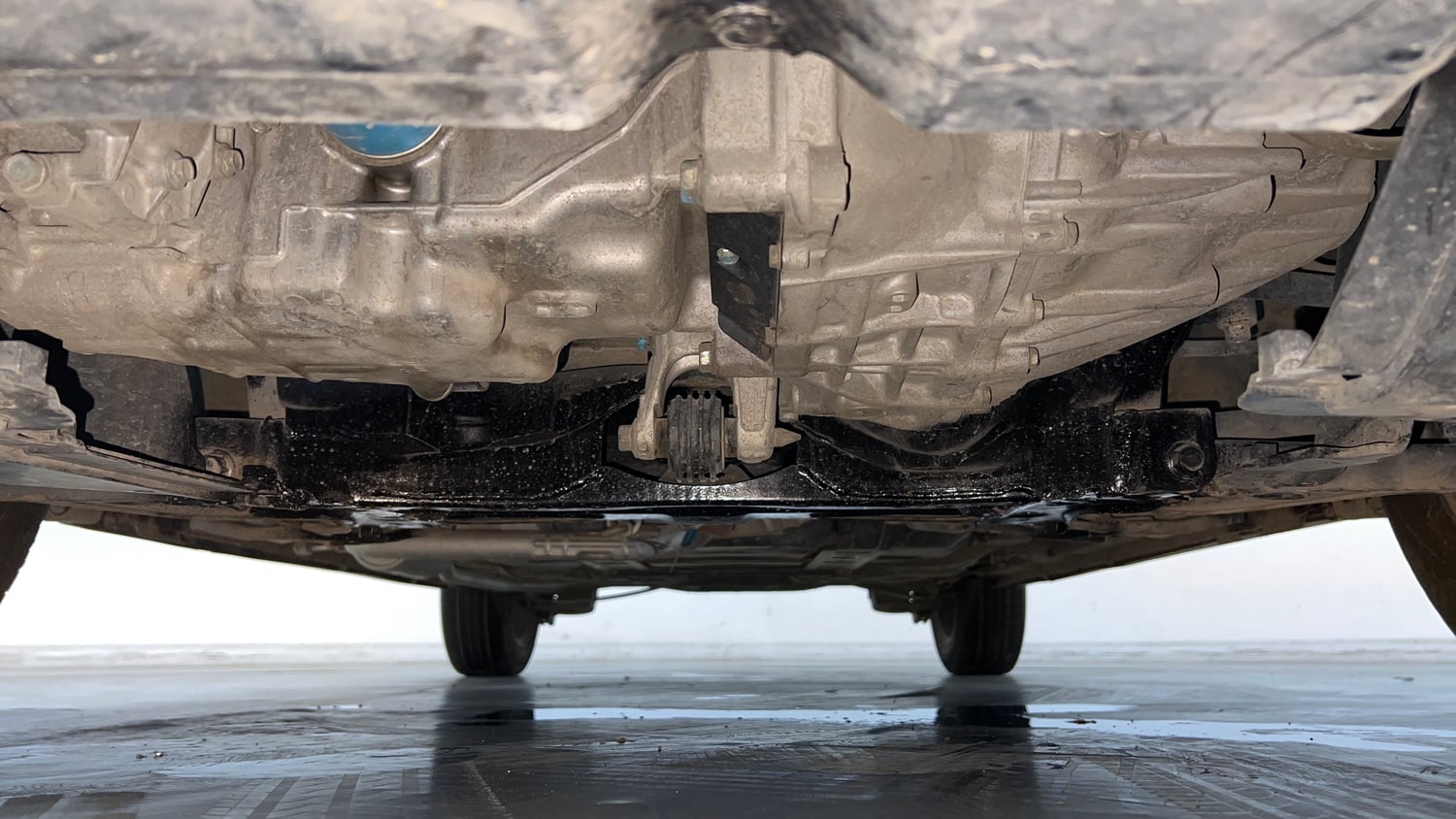 Used 2019 Honda WR-V VX MT Petrol Petrol Manual extra FRONT LEFT UNDERBODY VIEW