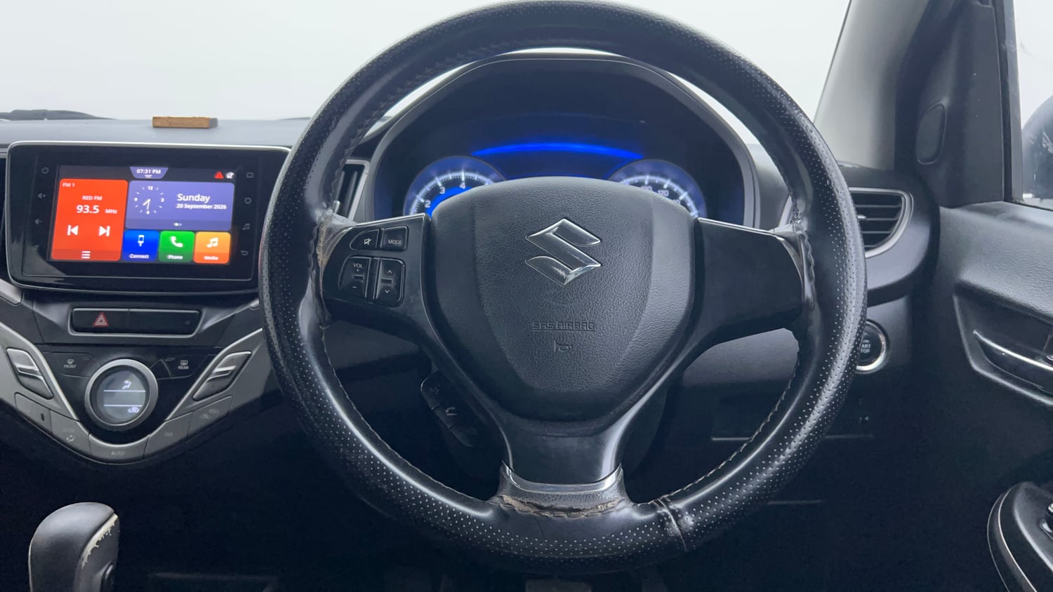 Used 2020 Maruti Suzuki Baleno Zeta Automatic Petrol Automatic interior STEERING VIEW