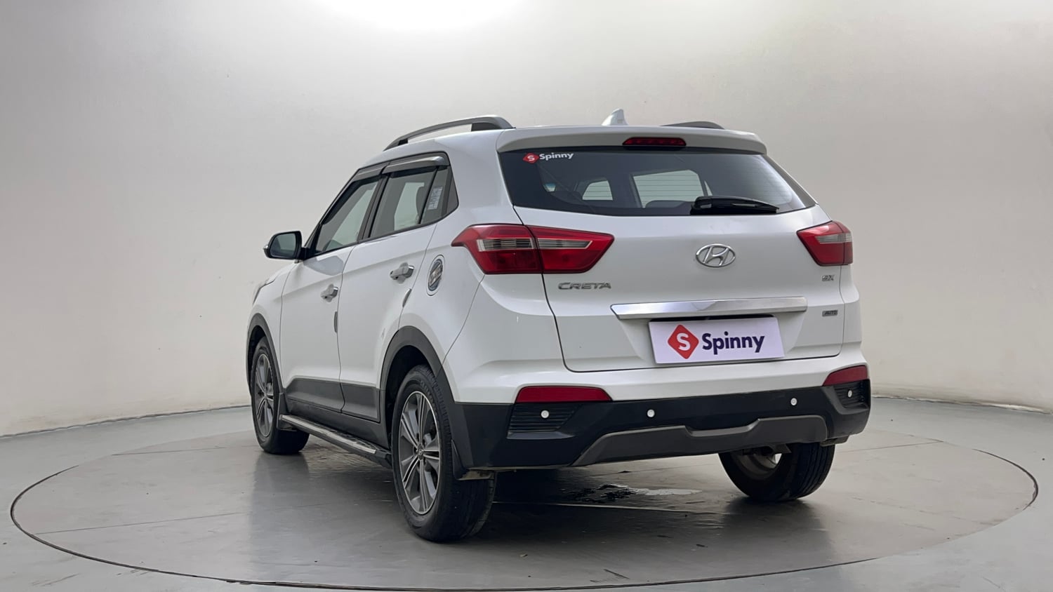 Used 2017 Hyundai Creta 1.6 SX Plus AT Petrol Petrol Automatic exterior LEFT REAR CORNER VIEW
