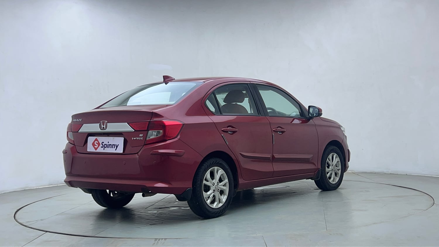 Used 2019 Honda Amaze 1.2 VX CVT Petrol Petrol Automatic exterior RIGHT REAR CORNER VIEW