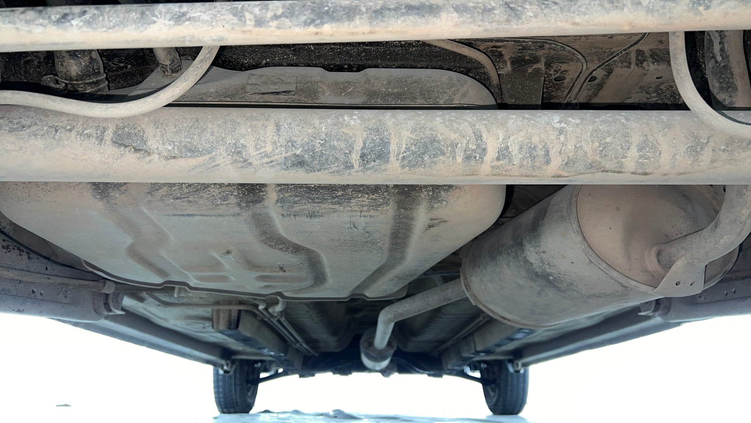 Used 2018 Maruti Suzuki Wagon R LXI CNG Cng Manual extra REAR UNDERBODY VIEW (TAKEN FROM REAR)