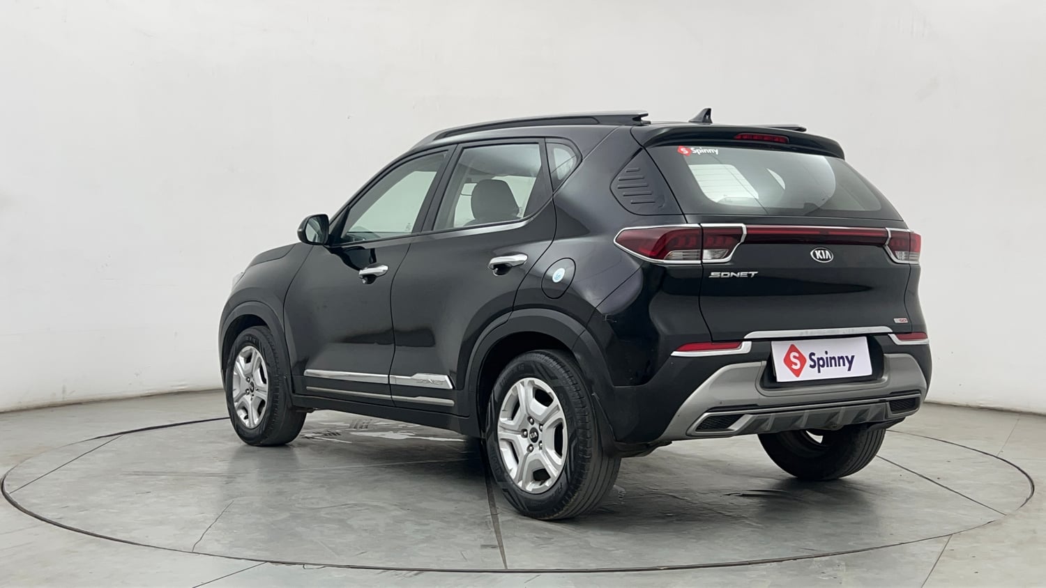Used 2020 Kia Sonet HTX 1.0 iMT Petrol Manual exterior LEFT REAR CORNER VIEW