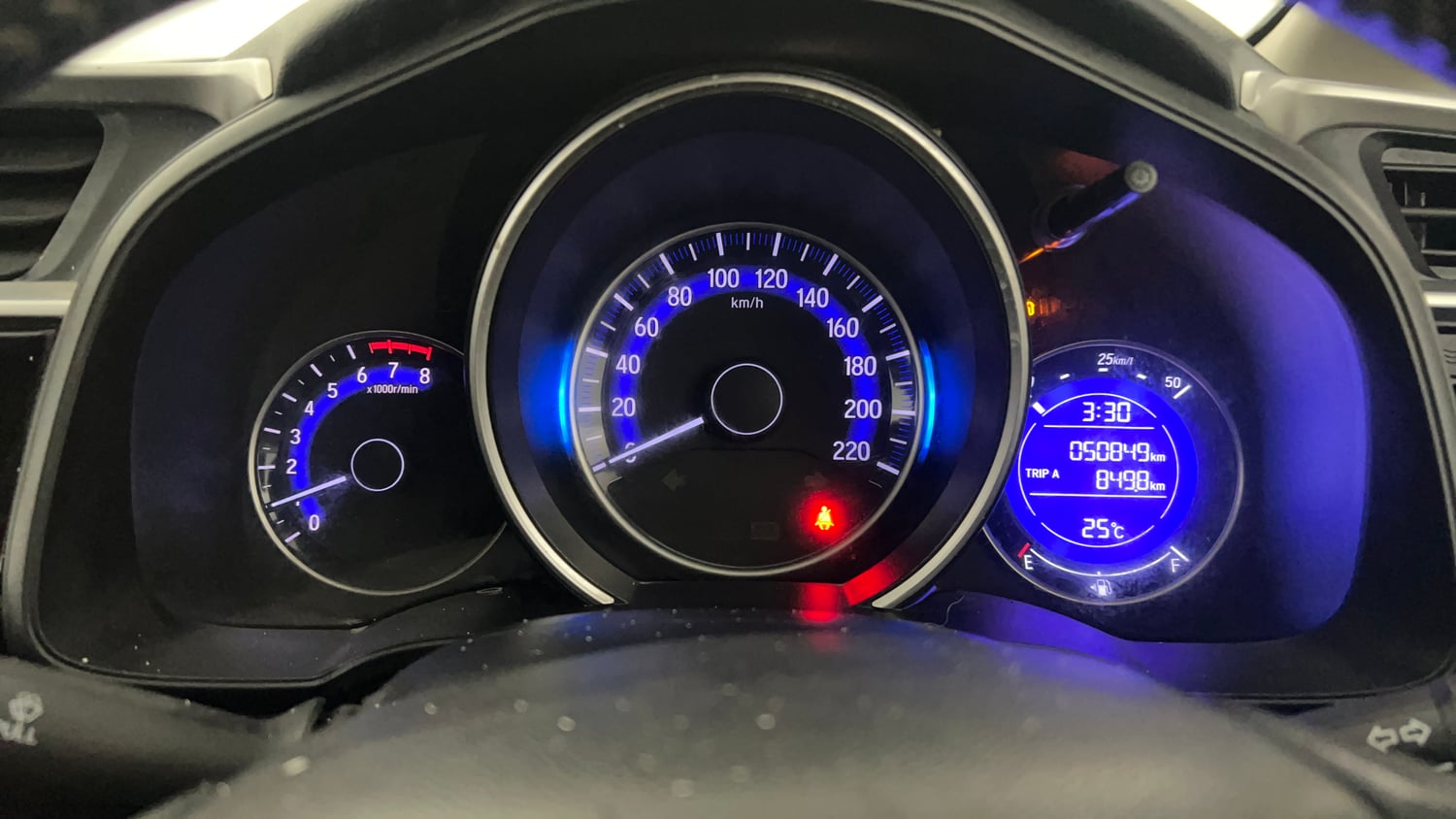 Used 2021 Honda WR-V VX MT Petrol Petrol Manual interior CLUSTERMETER VIEW