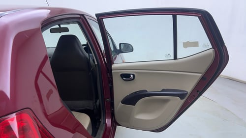 Used 2014 Hyundai i10 Sportz 1.1 iRDE2 Petrol Manual interior RIGHT REAR DOOR OPEN VIEW