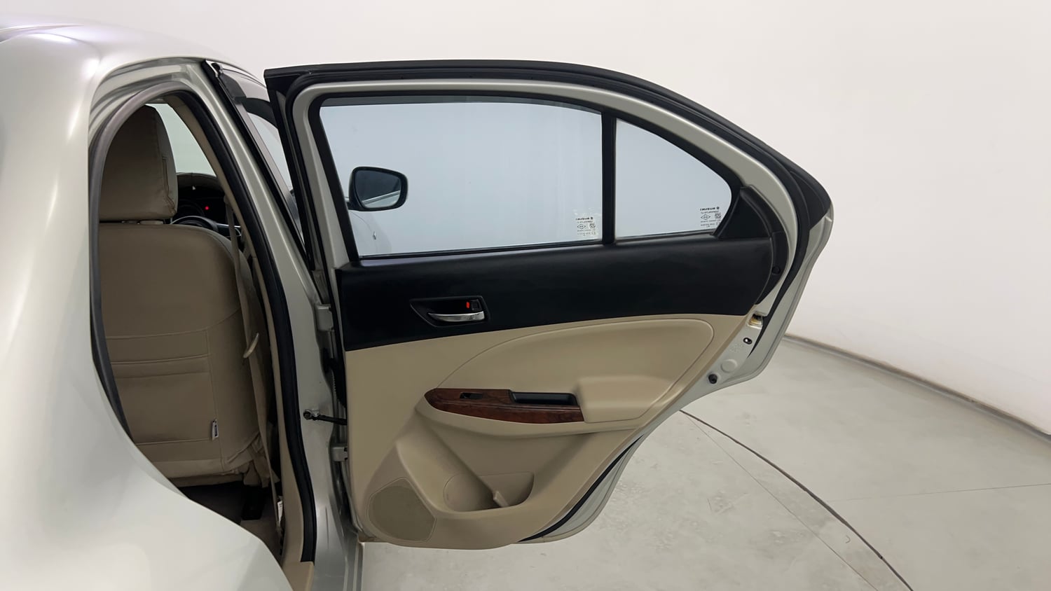 Used 2019 Maruti Suzuki Dzire VXi Petrol Manual interior RIGHT REAR DOOR OPEN VIEW
