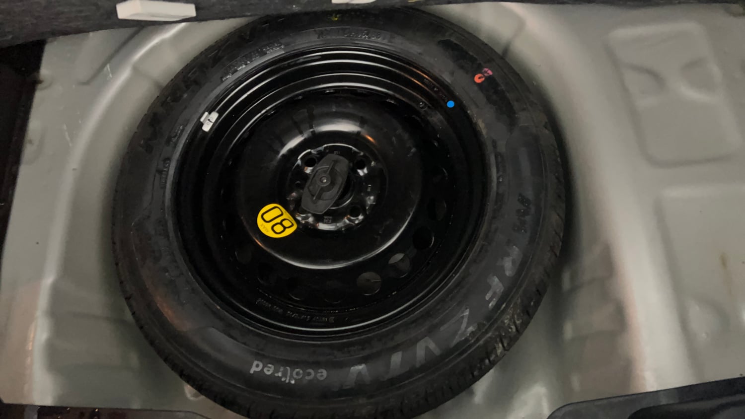Used 2021 Maruti Suzuki Baleno Zeta Petrol Manual tyres SPARE TYRE VIEW