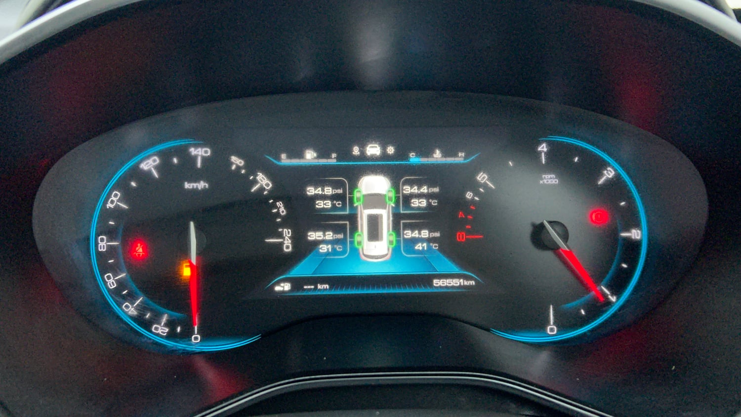 Used 2019 MG Motors Hector Sharp Hybrid 1.5 Petrol Hybrid Manual interior CLUSTERMETER VIEW
