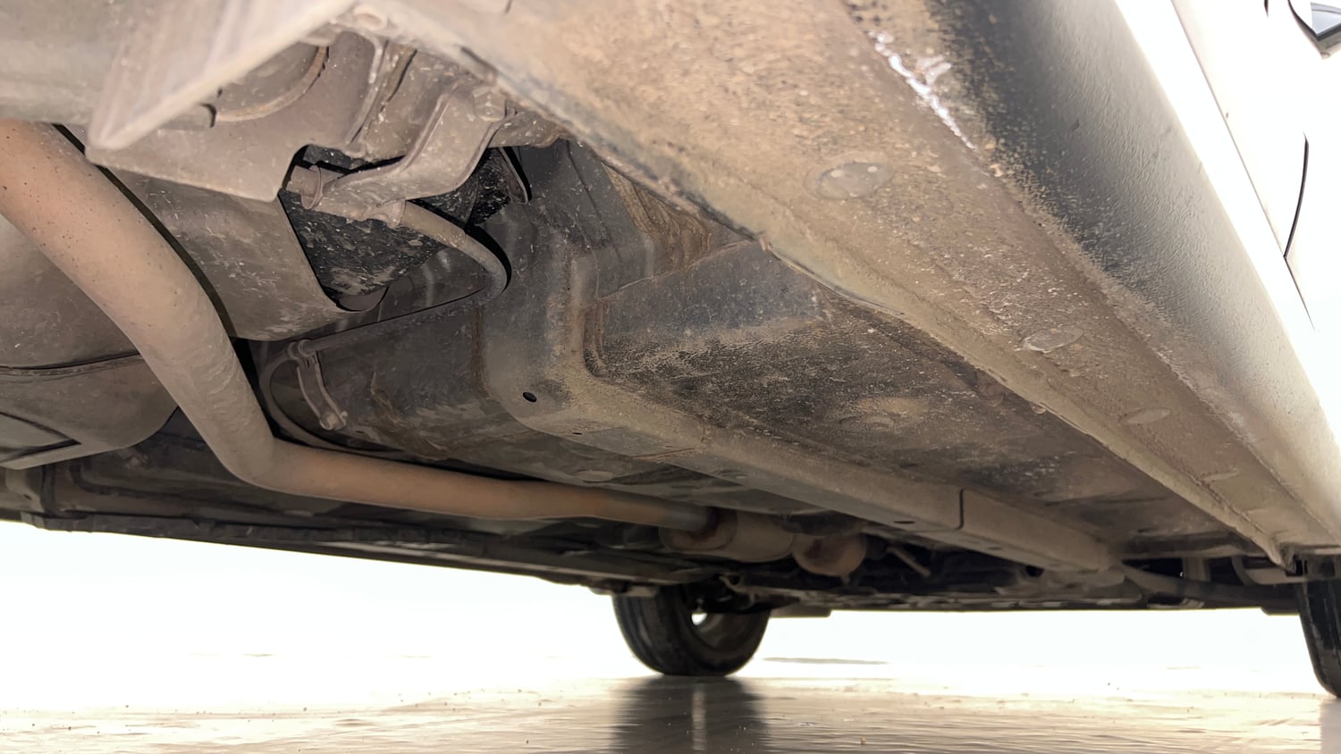 Used 2021 Hyundai Grand i10 Nios Asta AMT 1.2 Kappa VTVT Petrol Automatic extra REAR RIGHT UNDERBODY VIEW