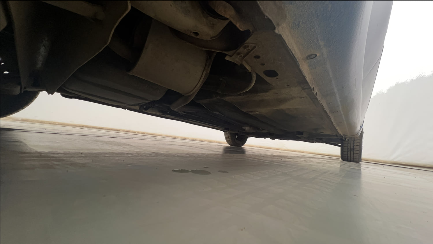 Used 2016 Datsun Go Plus Style Edition Petrol Manual extra REAR RIGHT UNDERBODY VIEW