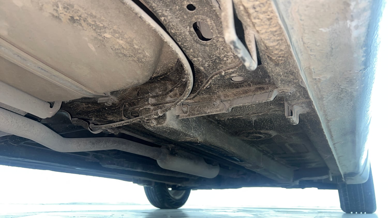 Used 2022 Maruti Suzuki Ciaz Alpha 1.5 Petrol Manual extra REAR RIGHT UNDERBODY VIEW