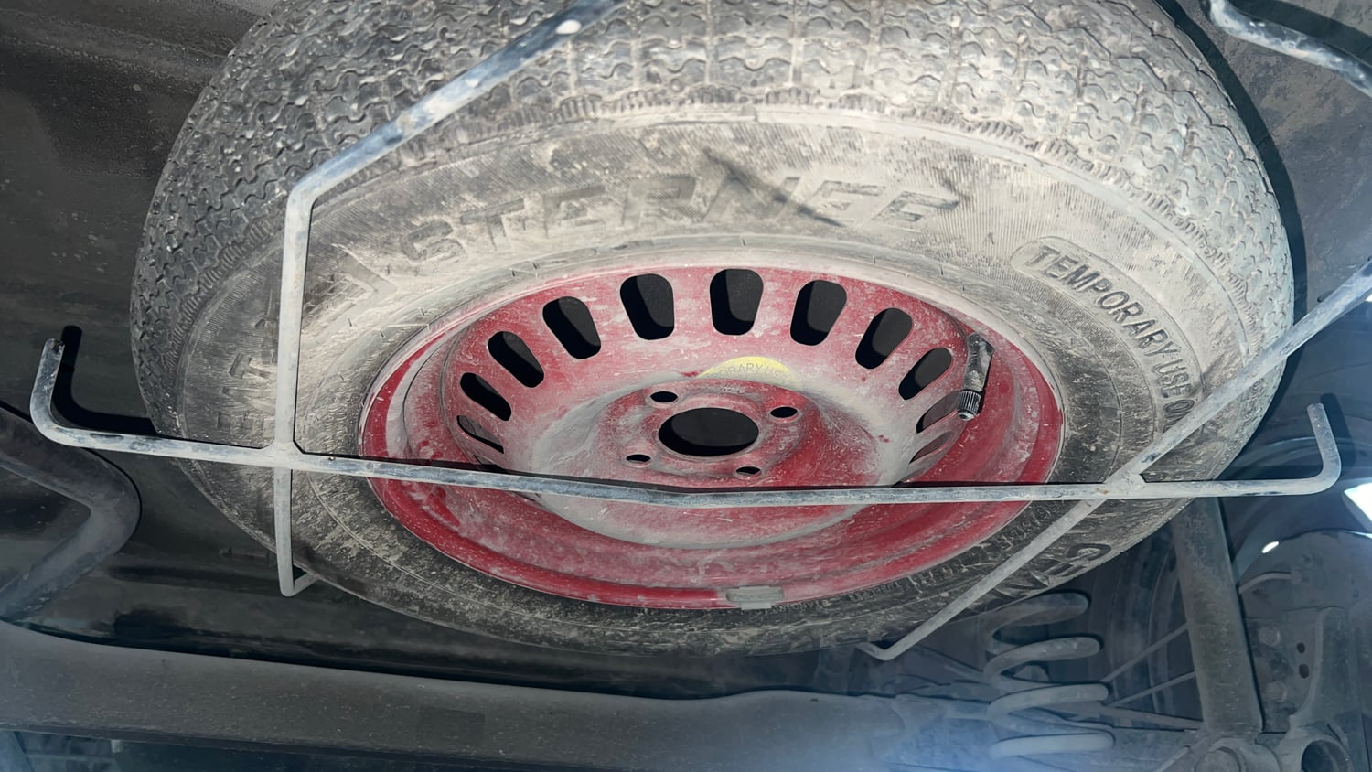Used 2022 Renault Triber RXZ Petrol Manual tyres SPARE TYRE VIEW