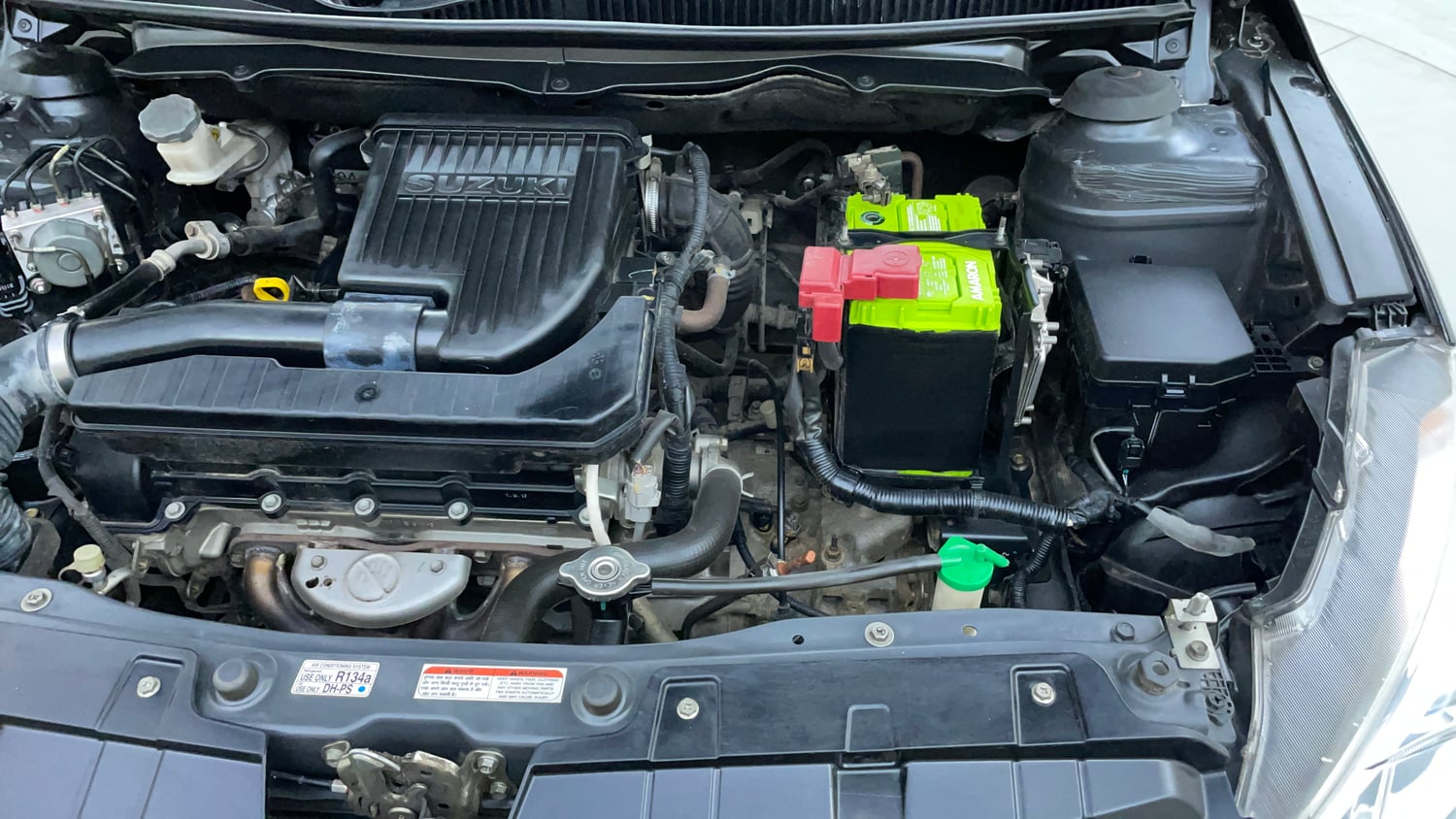 Used 2017 Maruti Suzuki Ciaz Zeta 1.4 AT Petrol Automatic engine ENGINE LEFT SIDE VIEW