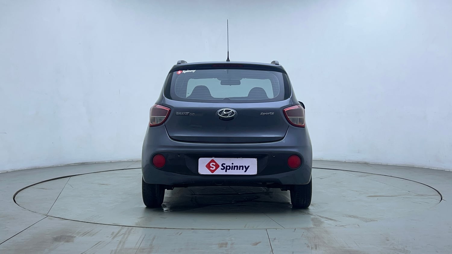 Used 2017 Hyundai Grand i10 Sportz (O) U2 1.2 CRDi Diesel Manual exterior BACK VIEW