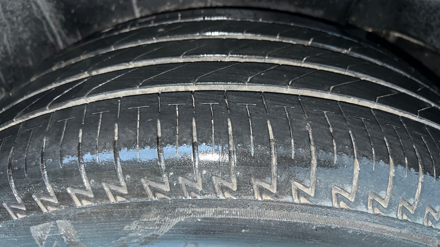 Used 2023 Honda Elevate ZX CVT Petrol Automatic tyres LEFT REAR TYRE TREAD VIEW