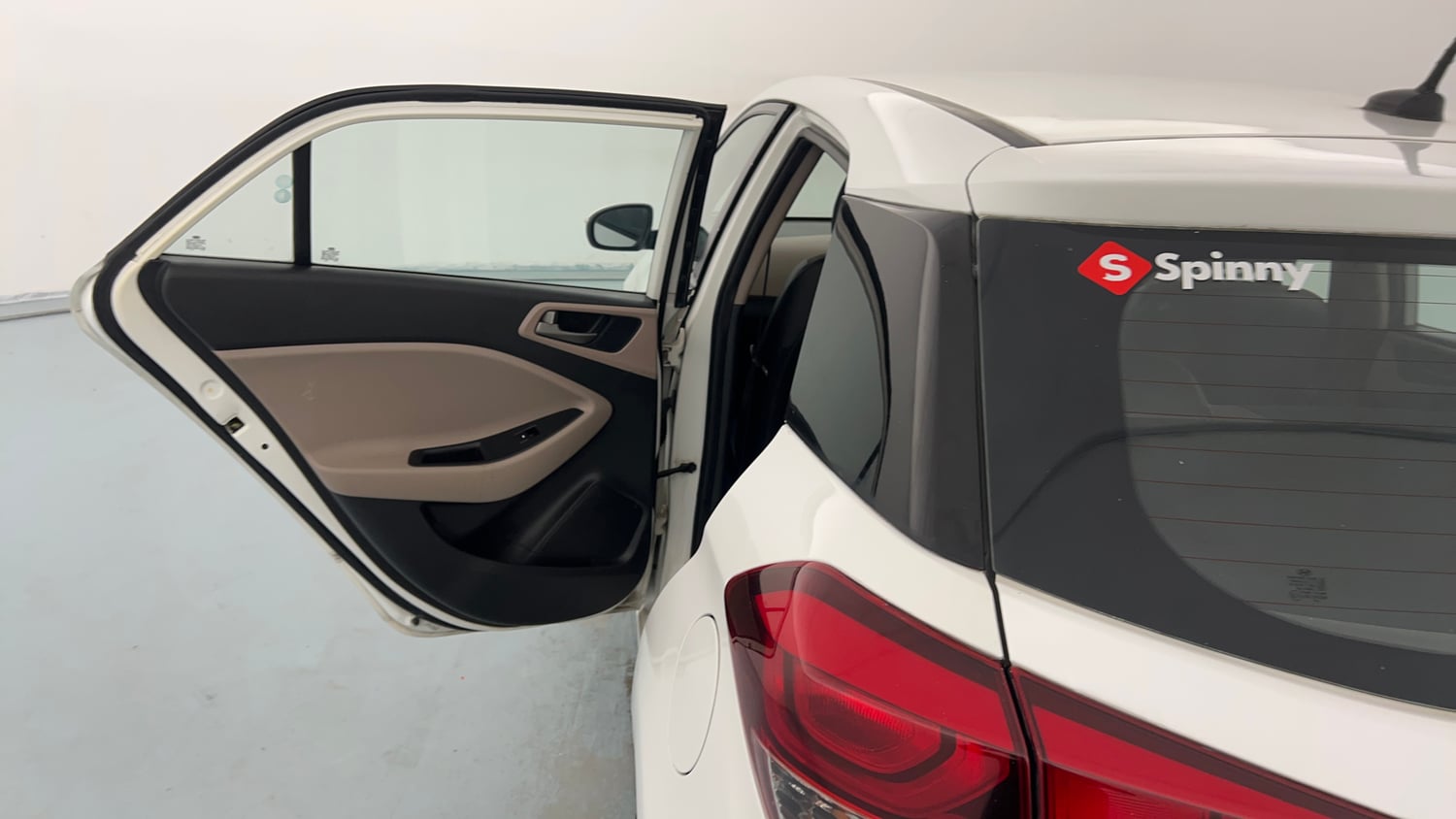 Used 2017 Hyundai Elite i20 Asta 1.2 Petrol Manual interior LEFT REAR DOOR OPEN VIEW