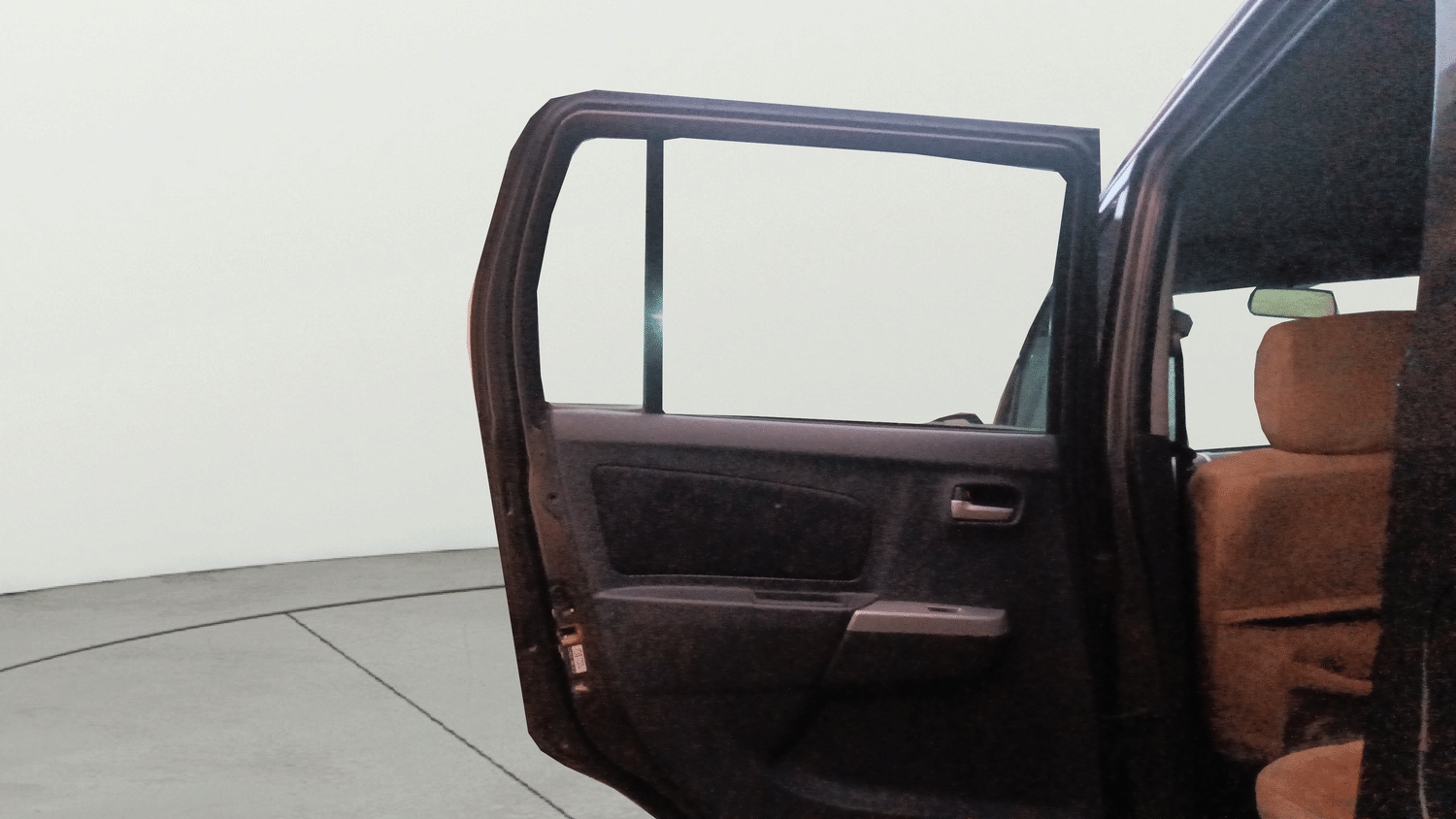 Used 2012 Maruti Suzuki Wagon R 1.0 VXi Petrol Manual interior LEFT REAR DOOR OPEN VIEW