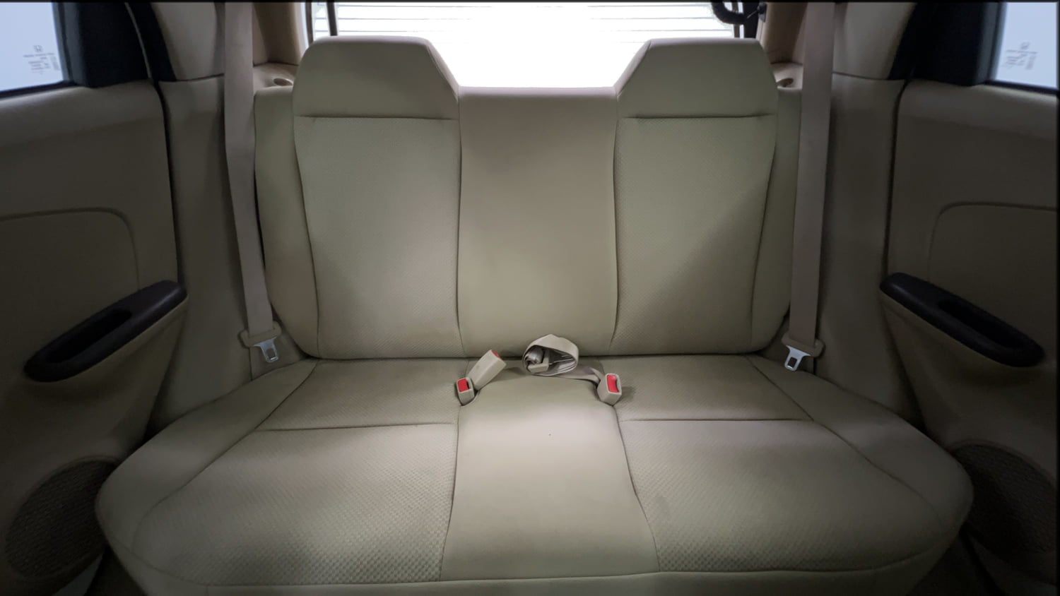 Used 2013 Honda Brio S MT Petrol Manual interior REAR SEAT CONDITION VIEW