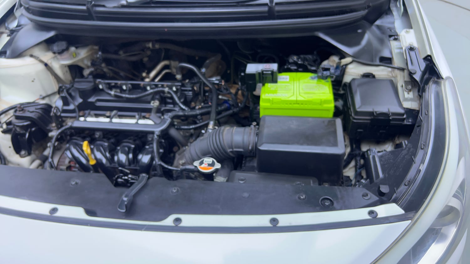 Used 2018 Hyundai Elite i20 Asta 1.2 (O) Petrol Manual engine ENGINE LEFT SIDE VIEW
