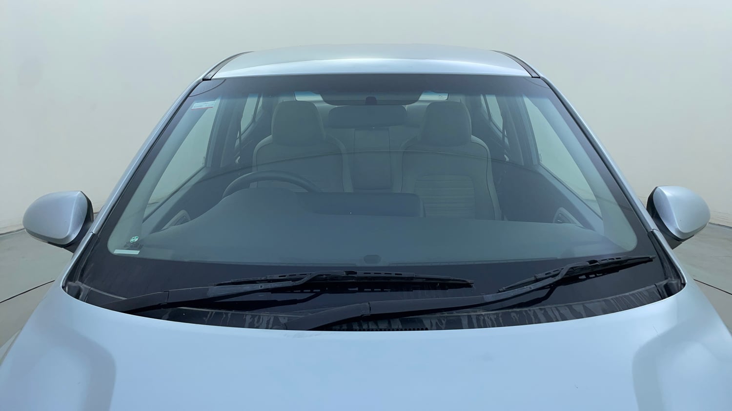 Used 2022 Hyundai Aura SX 1.2 Petrol Petrol Manual exterior FRONT WINDSHIELD VIEW