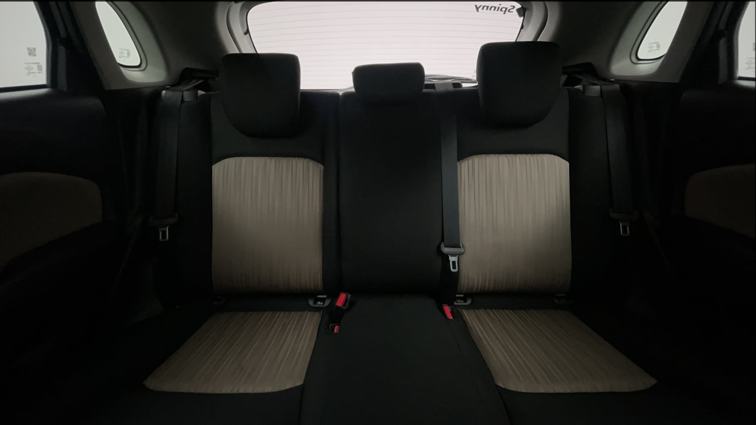 Used 2023 Toyota Glanza V Petrol Manual interior REAR SEAT CONDITION VIEW