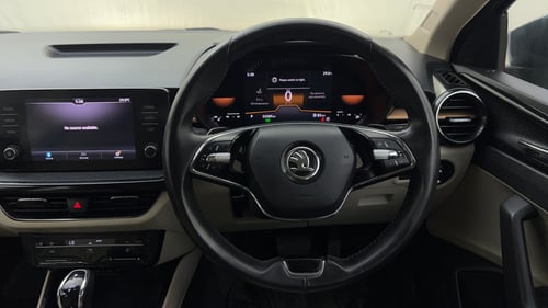 Used 2022 Skoda Slavia Style 1.5L TSI DSG Petrol Automatic interior STEERING VIEW