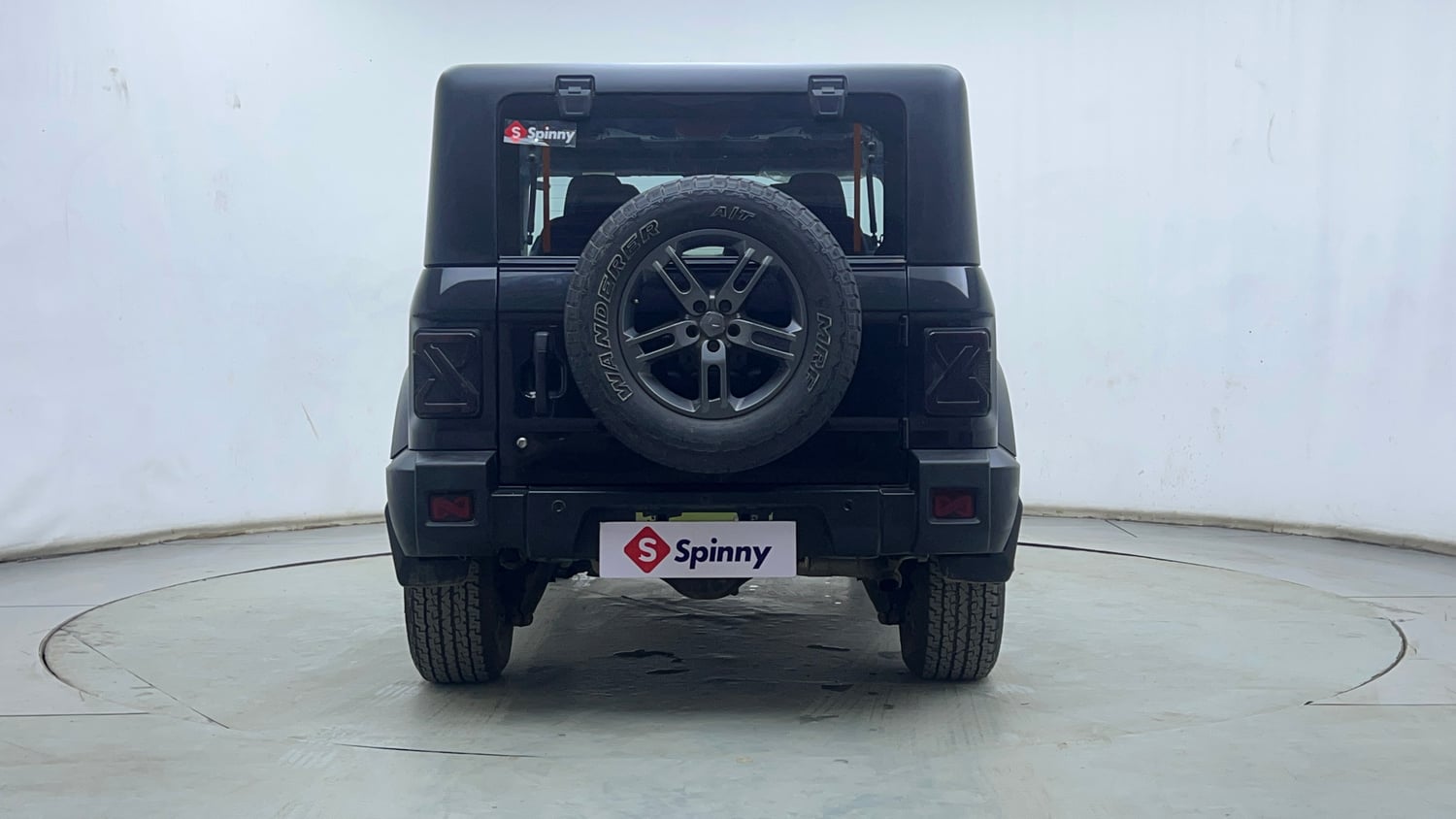 Used 2023 mahindra Thar LX Hard Top Diesel MT 4WD Diesel Manual exterior BACK VIEW