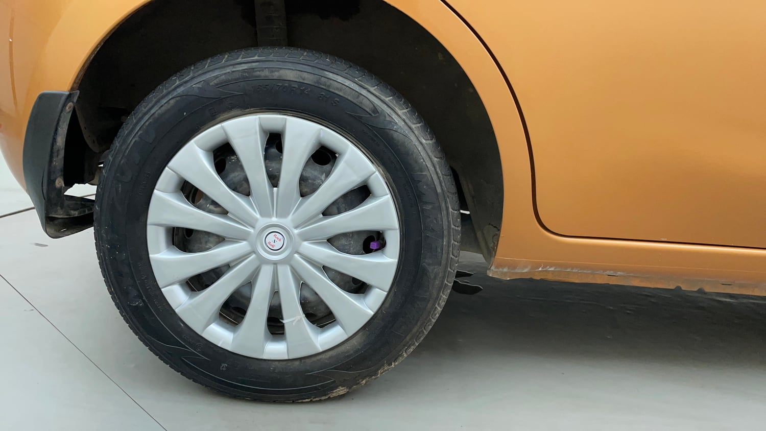 Used 2017 Nissan Micra XL CVT Petrol Automatic tyres RIGHT REAR TYRE RIM VIEW
