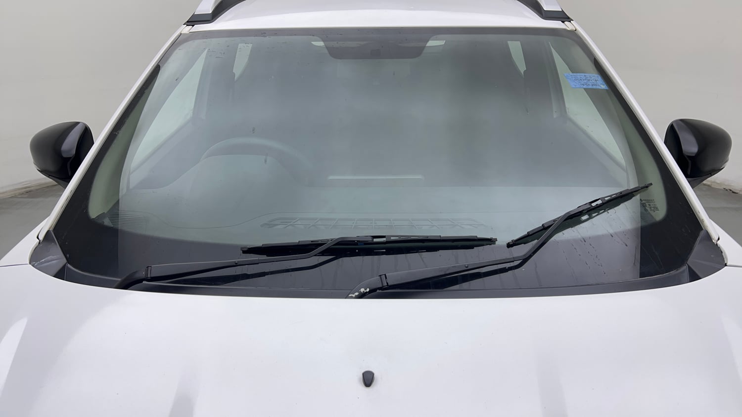 Used 2022 Renault Kiger RXT (O) Turbo CVT Petrol Automatic exterior FRONT WINDSHIELD VIEW