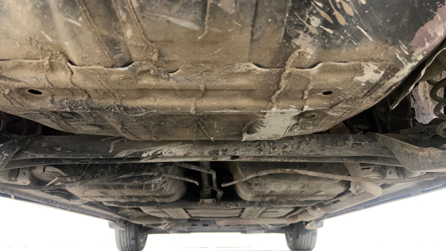 Used 2021 Honda WR-V VX MT Petrol Petrol Manual extra REAR UNDERBODY VIEW (TAKEN FROM REAR)
