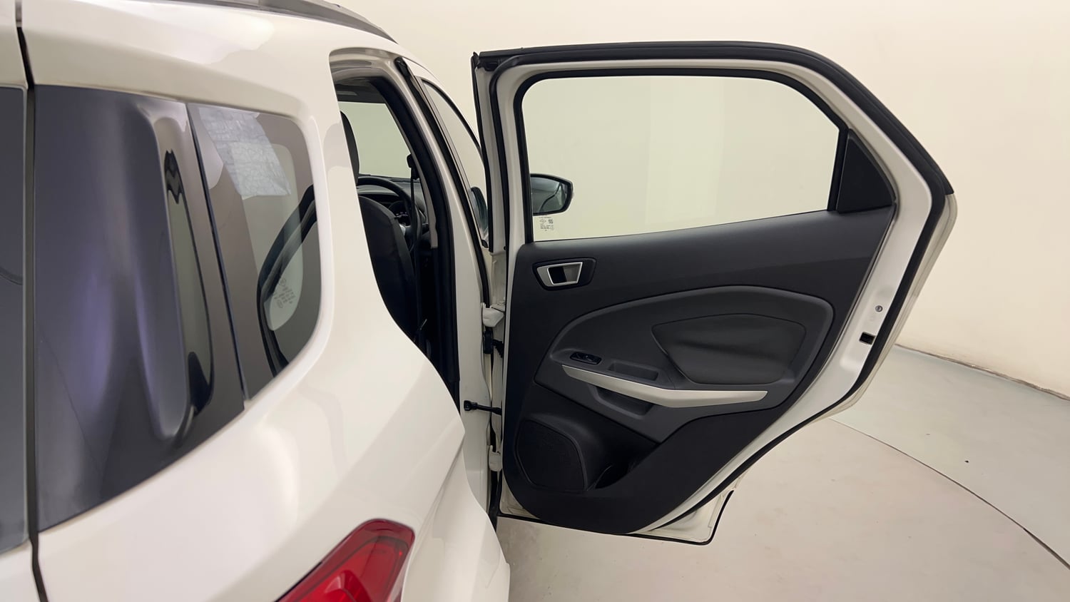 Used 2016 Ford EcoSport Titanium 1.5L TDCi Diesel Manual interior RIGHT REAR DOOR OPEN VIEW