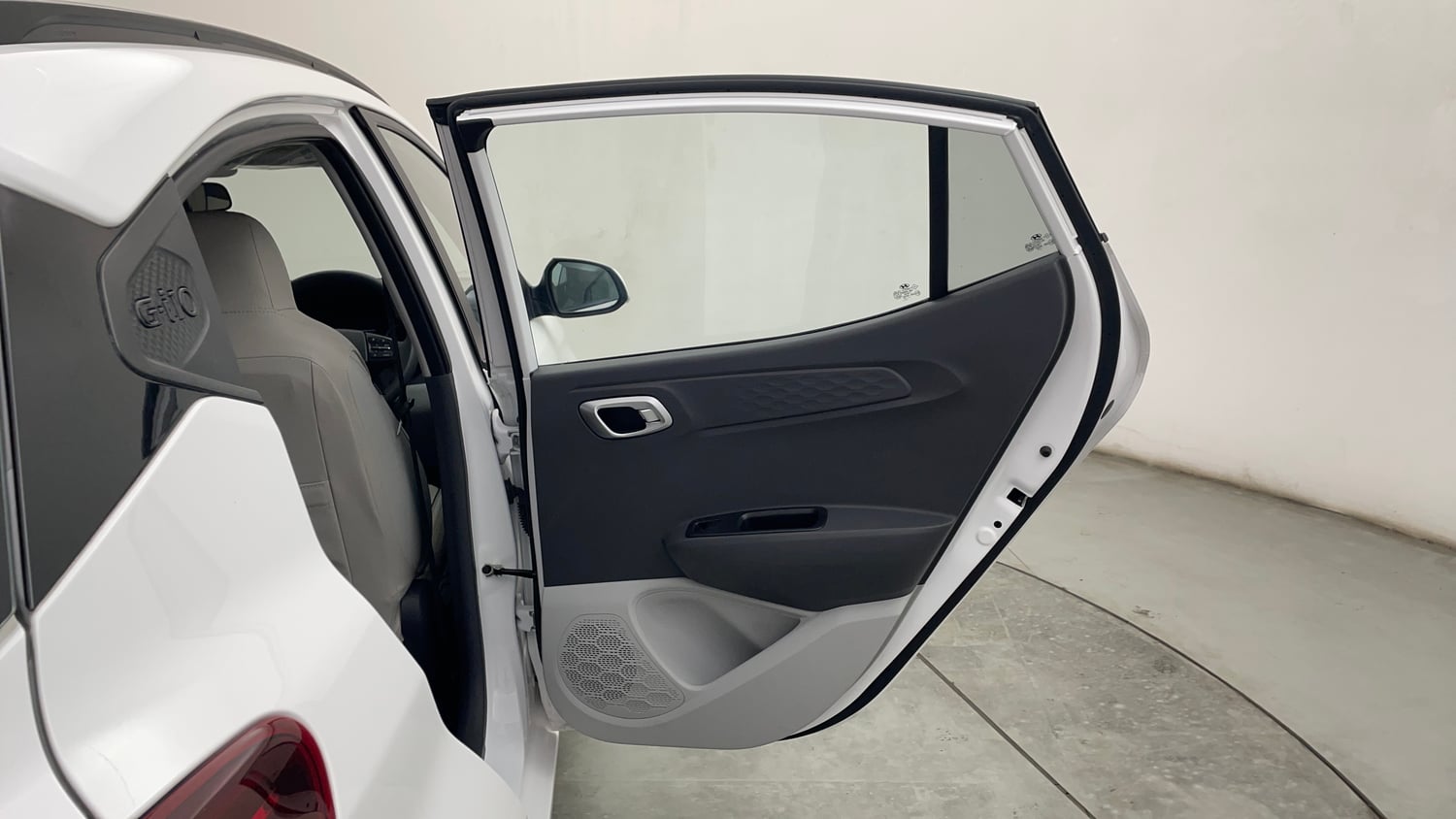 Used 2025 Hyundai Grand i10 Nios Sportz 1.2 Kappa AMT Petrol Automatic interior RIGHT REAR DOOR OPEN VIEW