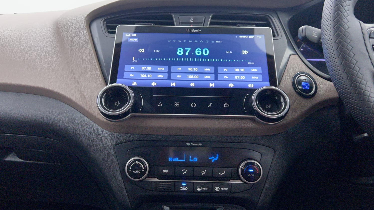 Used 2015 Hyundai Elite i20 Asta 1.4 CRDI Diesel Manual interior MUSIC SYSTEM & AC CONTROL VIEW