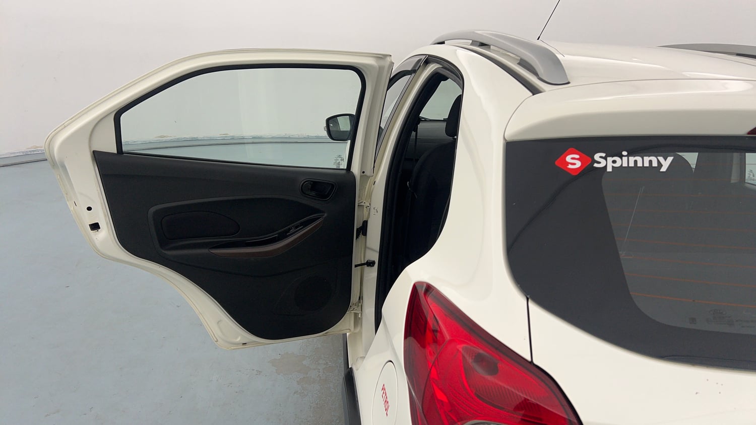 Used 2020 Ford Freestyle Titanium Plus 1.2 Ti-VCT Petrol Manual interior LEFT REAR DOOR OPEN VIEW