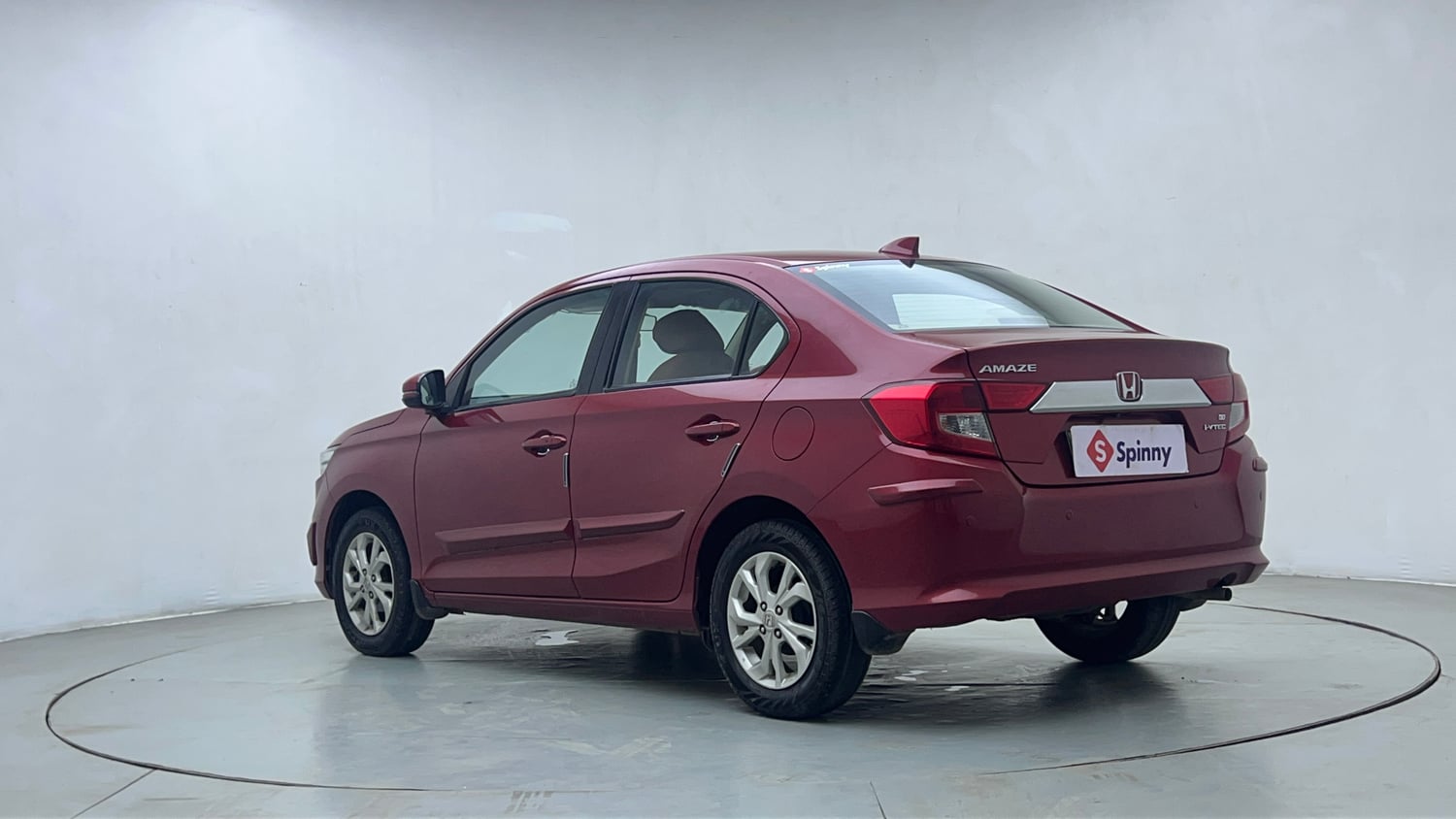 Used 2019 Honda Amaze 1.2 VX CVT Petrol Petrol Automatic exterior LEFT REAR CORNER VIEW
