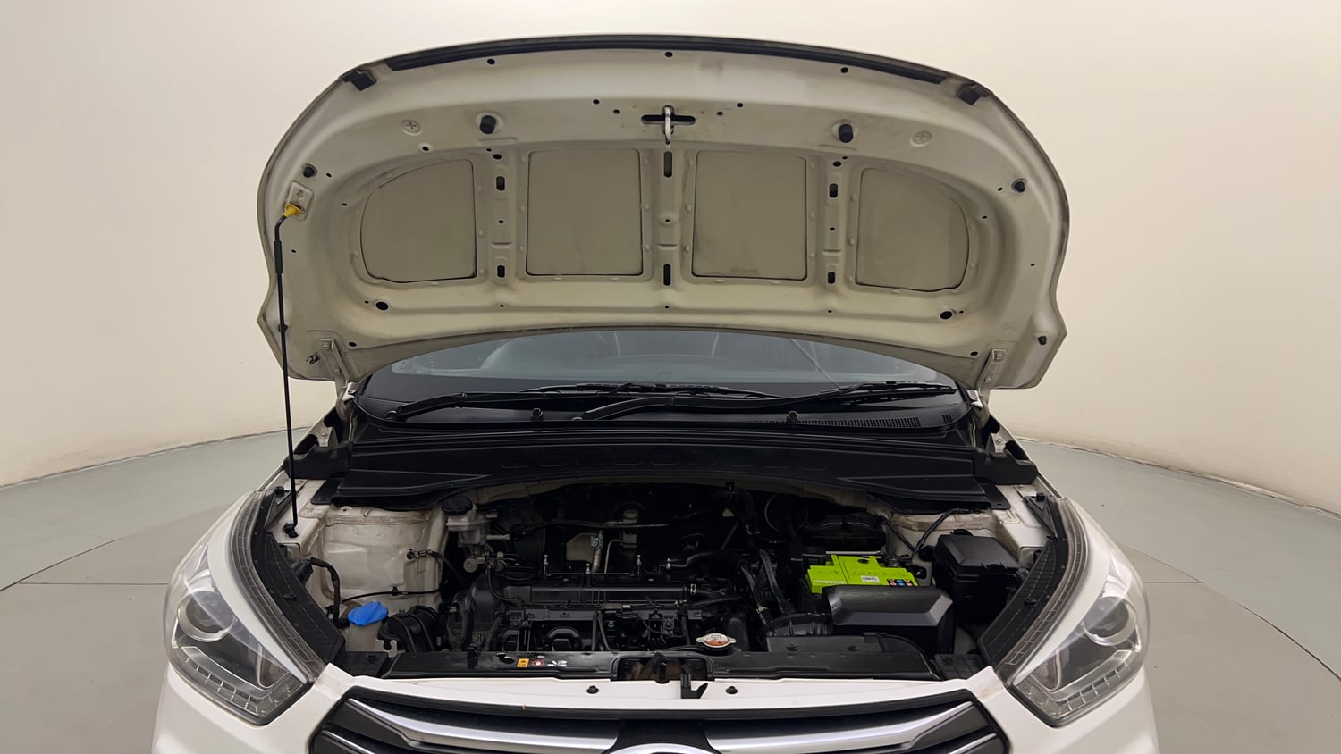 Used 2017 Hyundai Creta 1.6 SX Plus AT Petrol Petrol Automatic engine ENGINE & BONNET OPEN FRONT VIEW