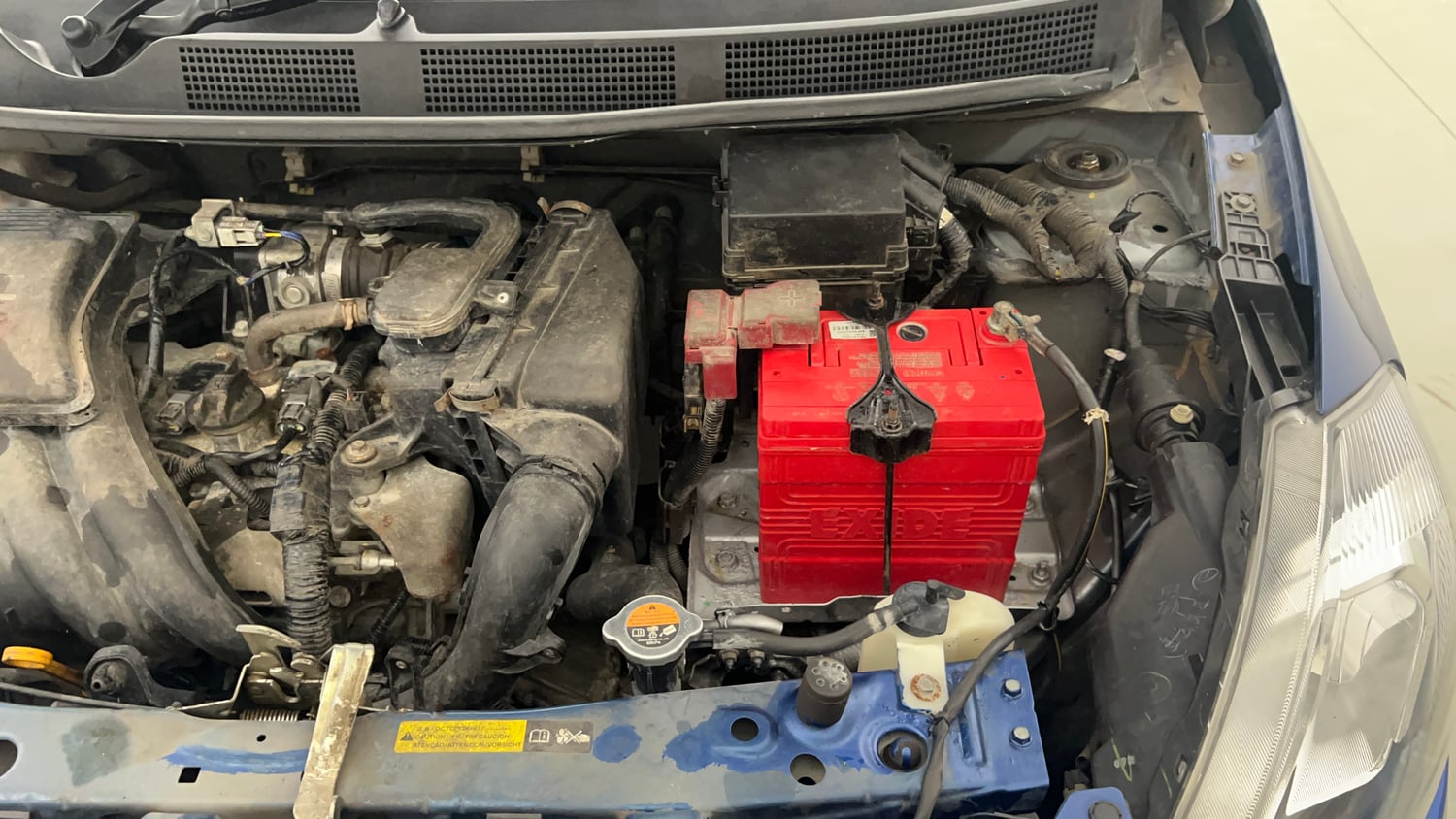Used 2016 Datsun Go Plus Style Edition Petrol Manual engine ENGINE LEFT SIDE VIEW