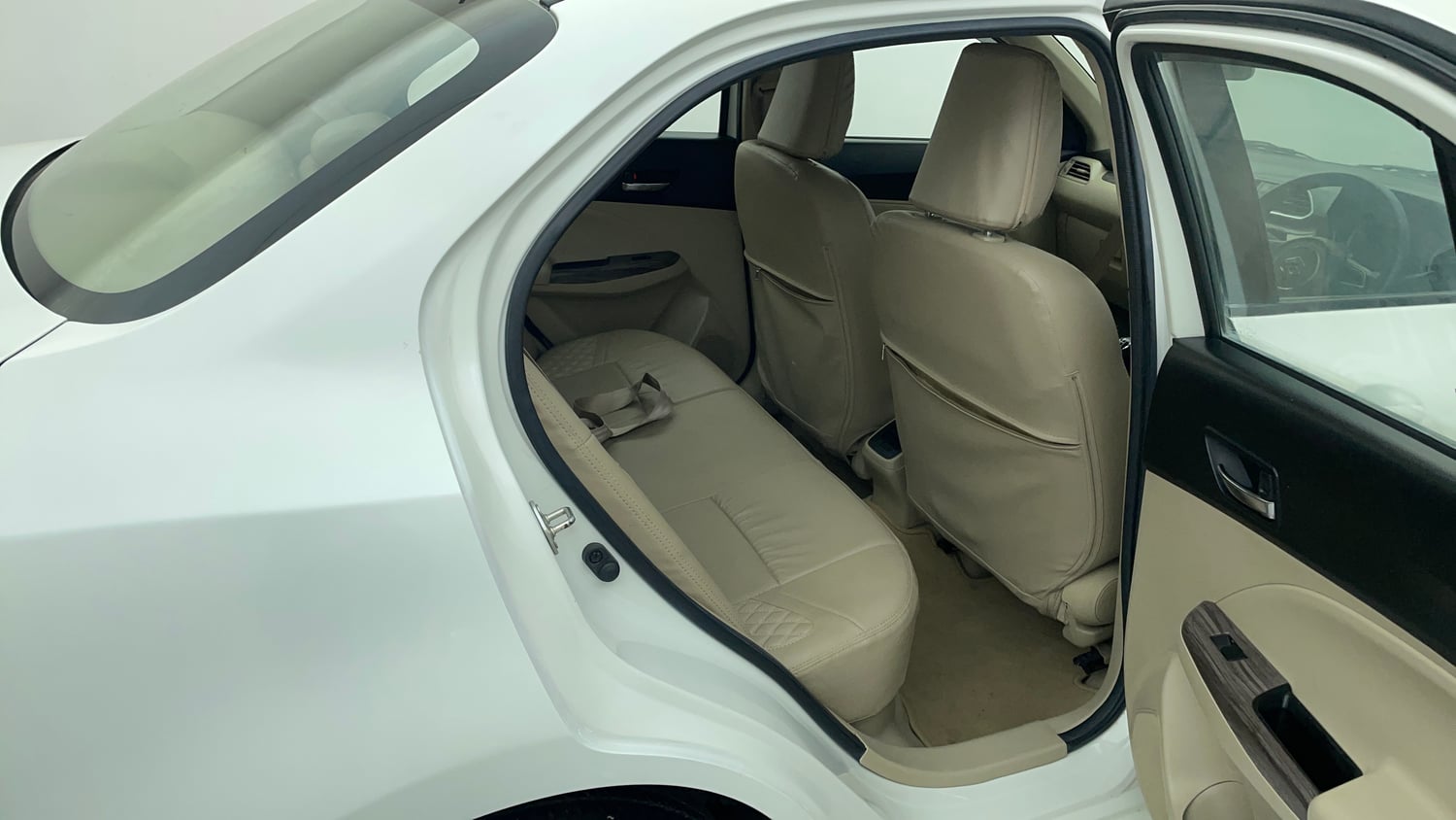 Used 2021 Maruti Suzuki Dzire VXi Petrol Manual interior RIGHT SIDE REAR DOOR CABIN VIEW