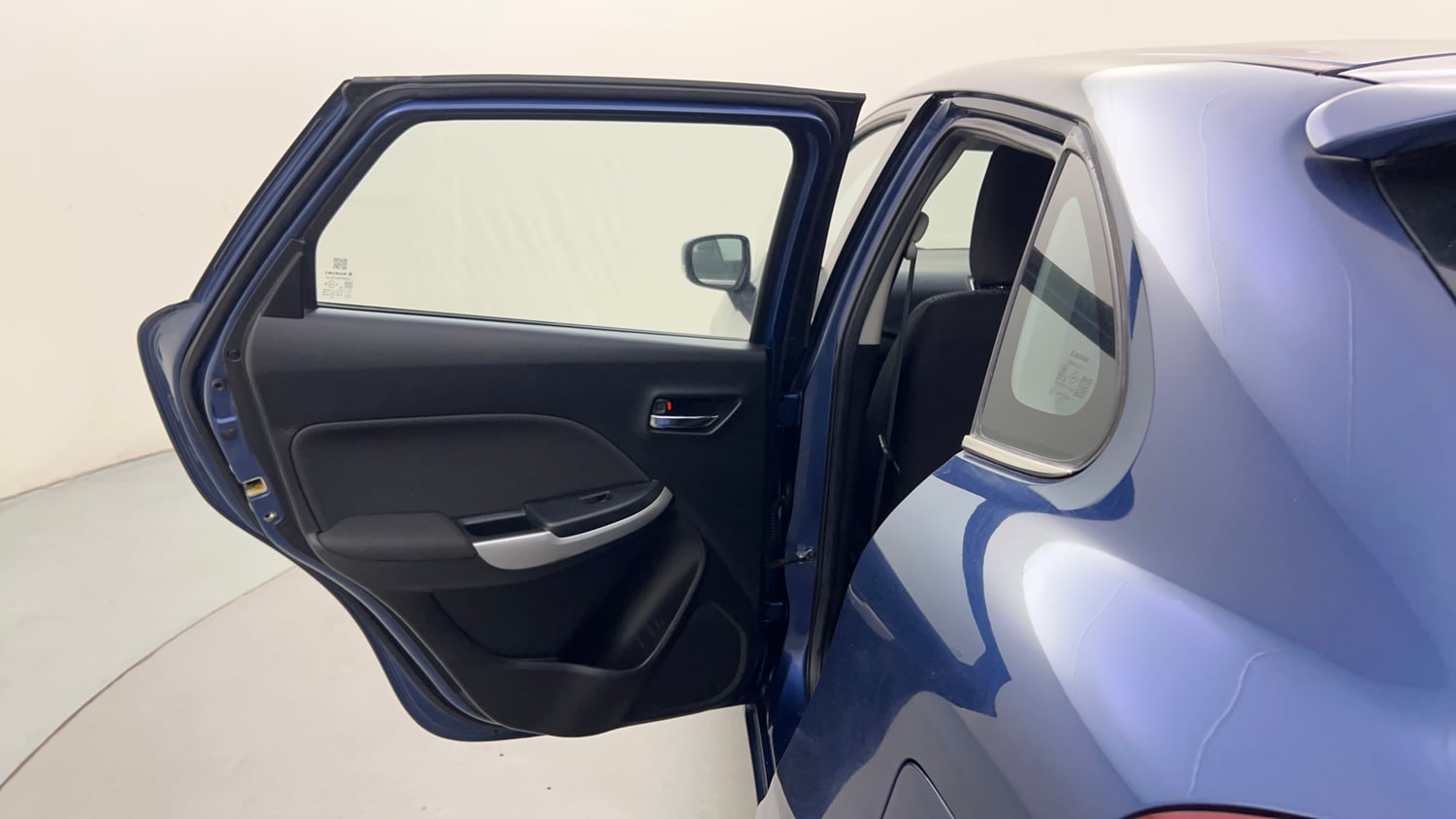 Used 2019 Maruti Suzuki Baleno Delta 1.2 AT Petrol Automatic interior LEFT REAR DOOR OPEN VIEW