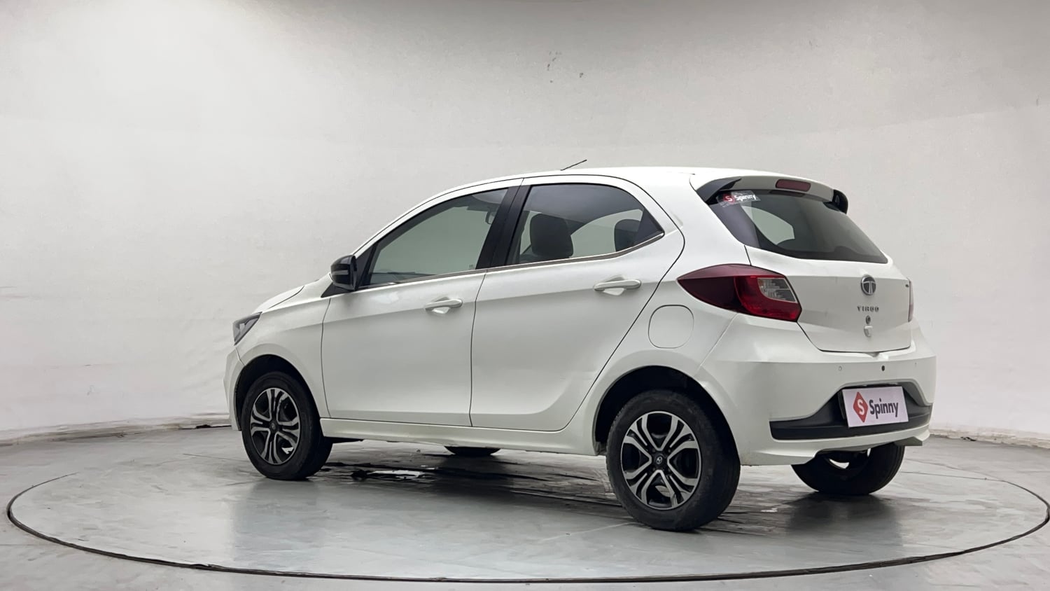 Used 2024 Tata Tiago XTA iCNG Cng Automatic exterior LEFT REAR CORNER VIEW