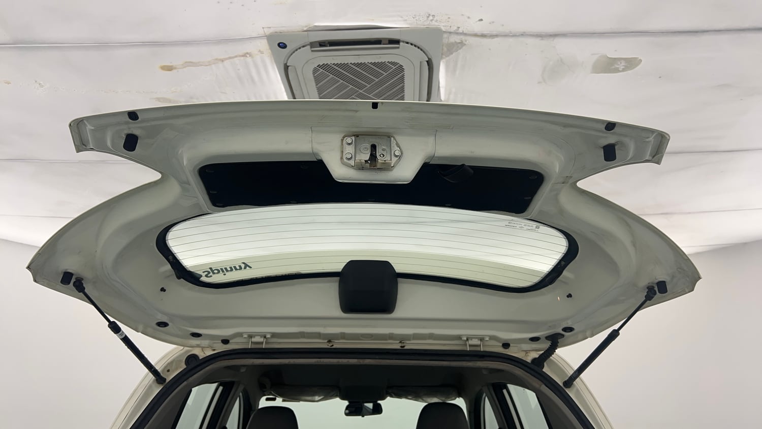 Used 2019 Mahindra KUV100 NXT K8 6 STR Petrol Manual interior DICKY DOOR OPEN VIEW