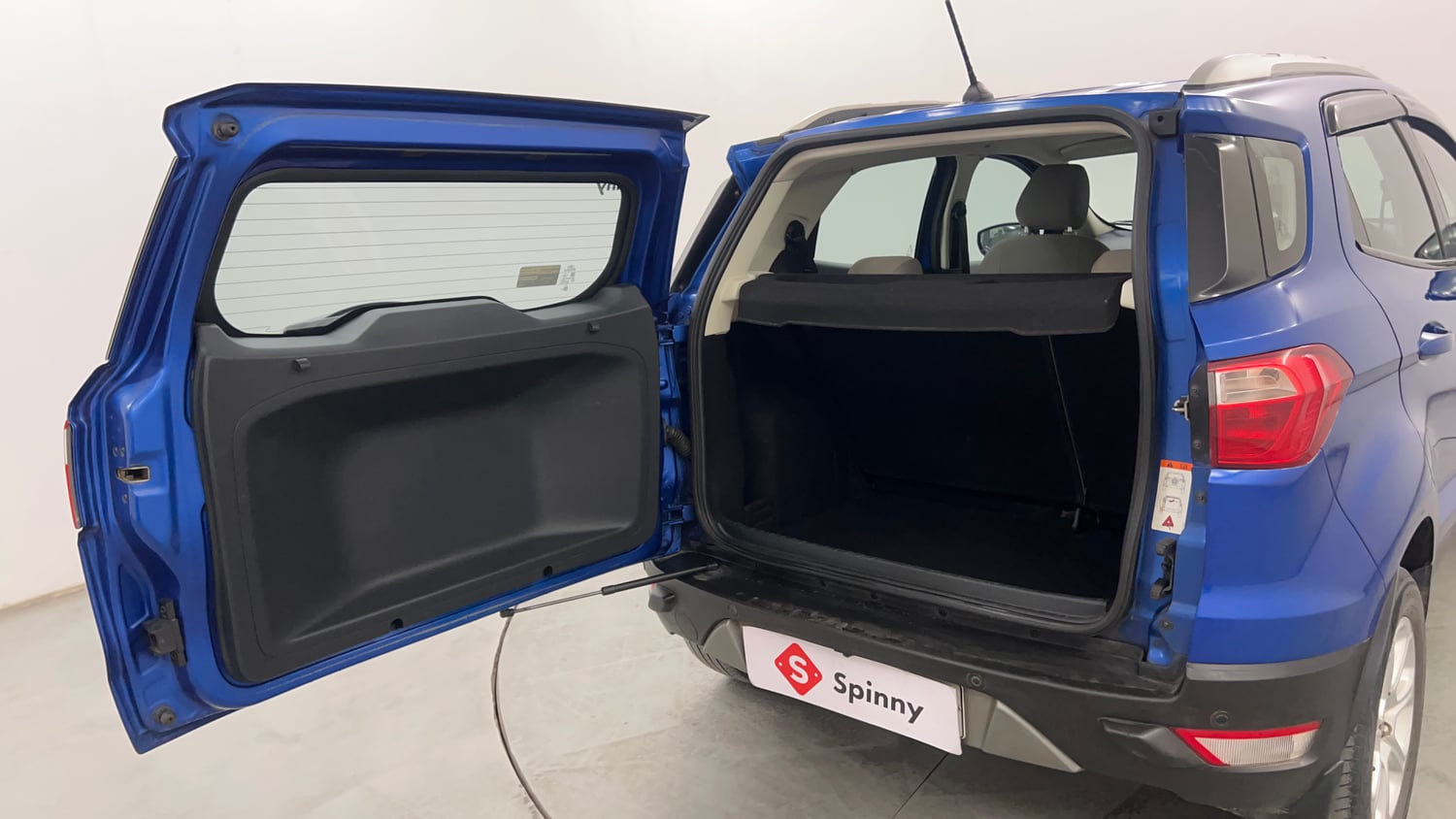 Used 2021 Ford EcoSport Titanium Plus 1.5L Ti-VCT AT Petrol Automatic interior DICKY DOOR OPEN VIEW