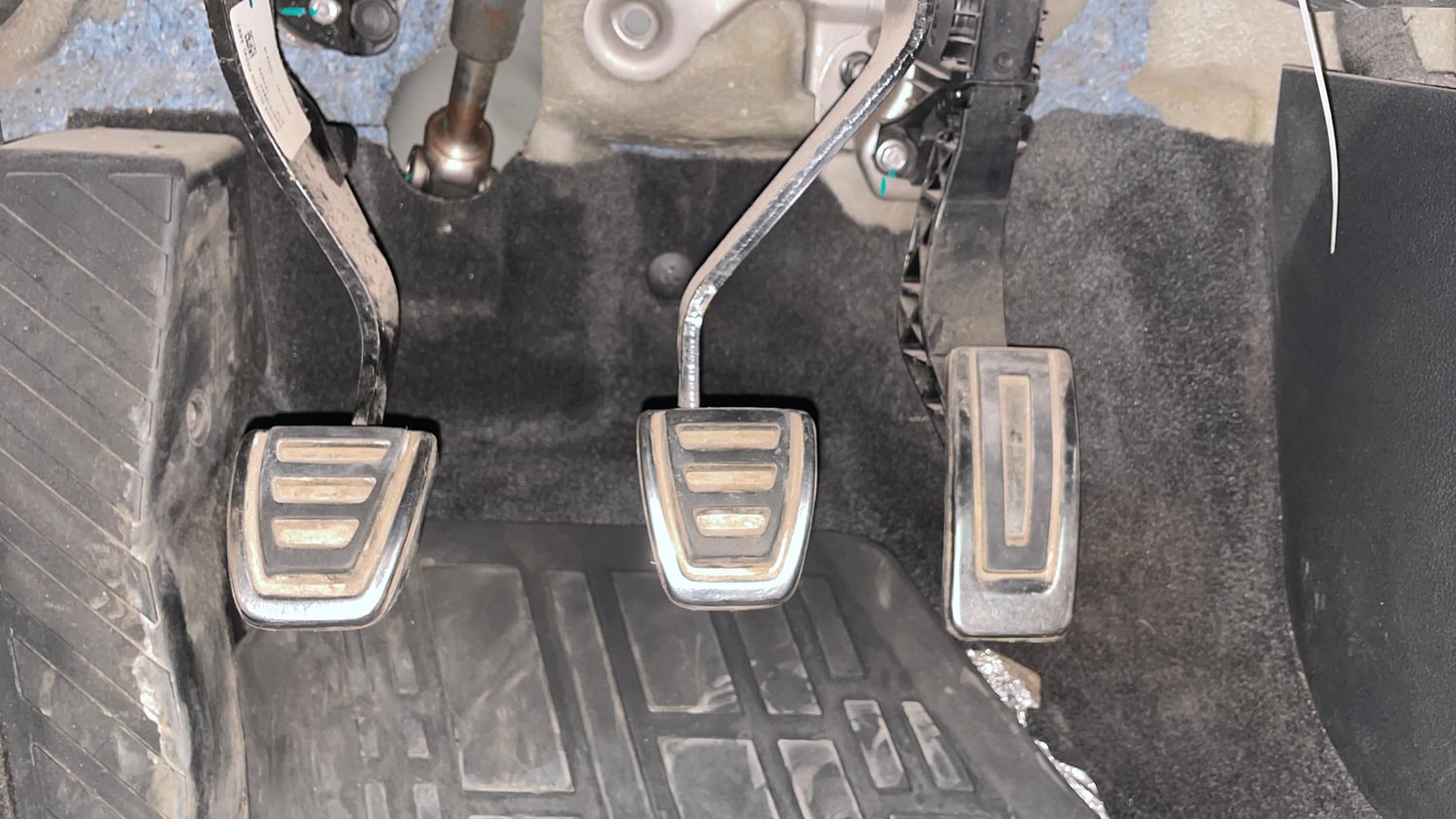 Used 2024 Skoda Slavia Ambition 1.0L TSI MT Petrol Manual interior PEDALS VIEW