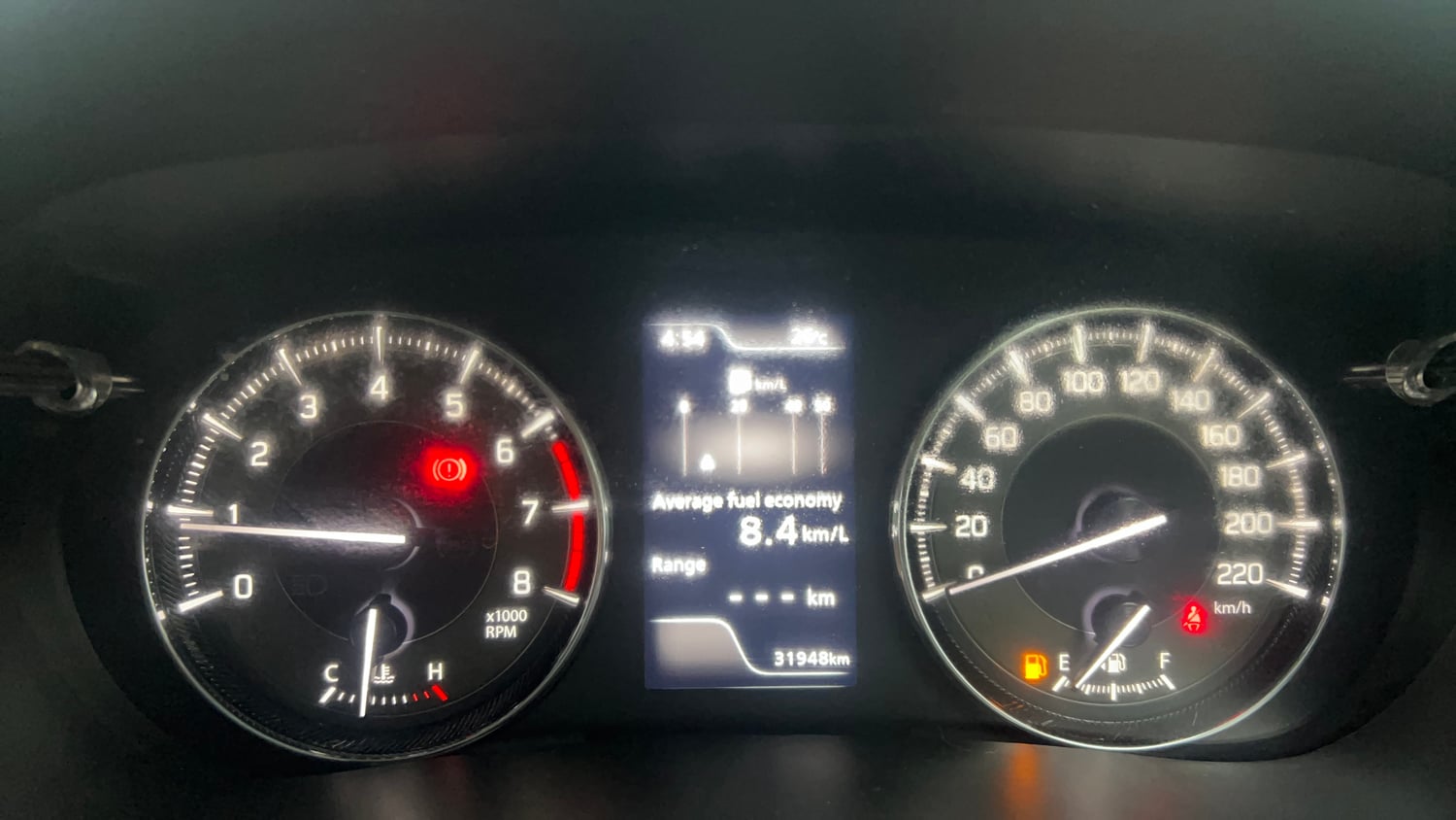 Used 2022 Maruti Suzuki Baleno Zeta MT Petrol Manual interior CLUSTERMETER VIEW