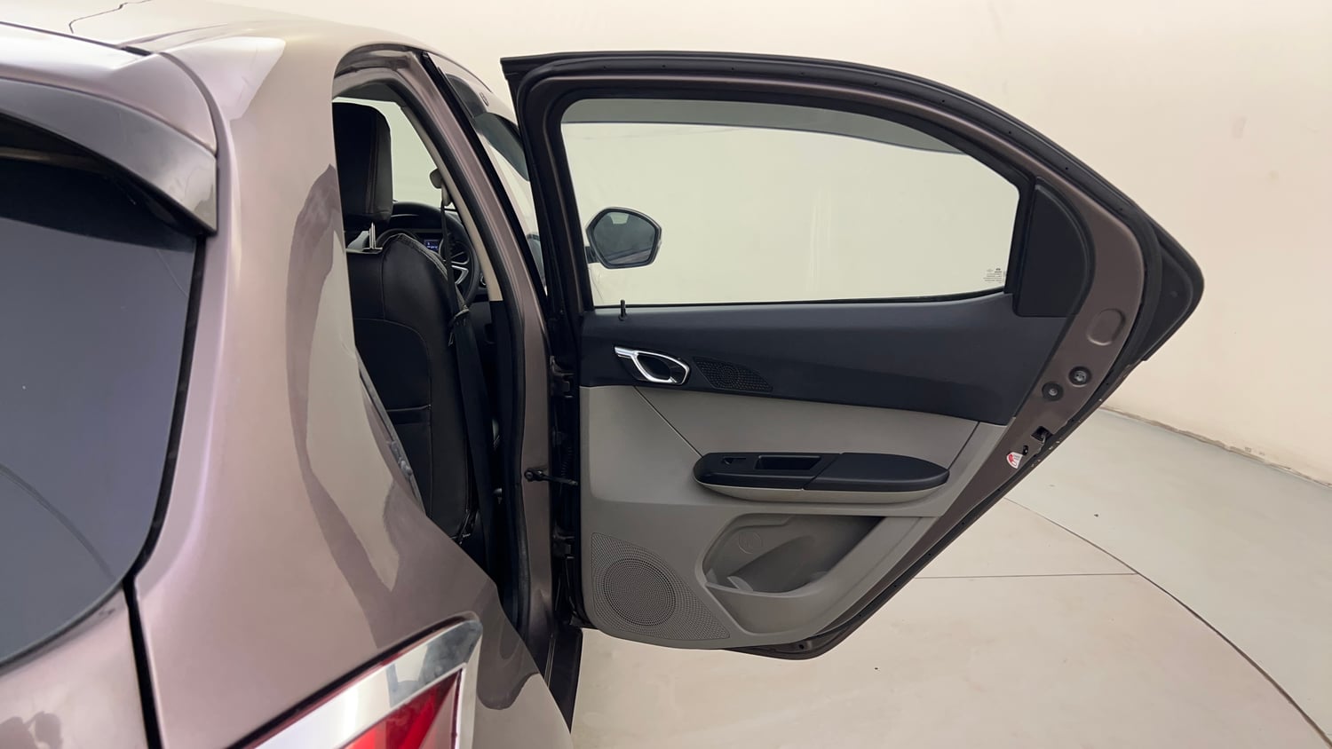 Used 2018 Tata Tiago Revotron XZA Petrol Automatic interior RIGHT REAR DOOR OPEN VIEW