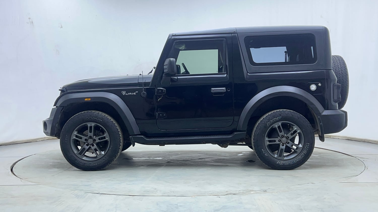 Used 2023 mahindra Thar LX Hard Top Diesel MT 4WD Diesel Manual exterior LEFT SIDE VIEW