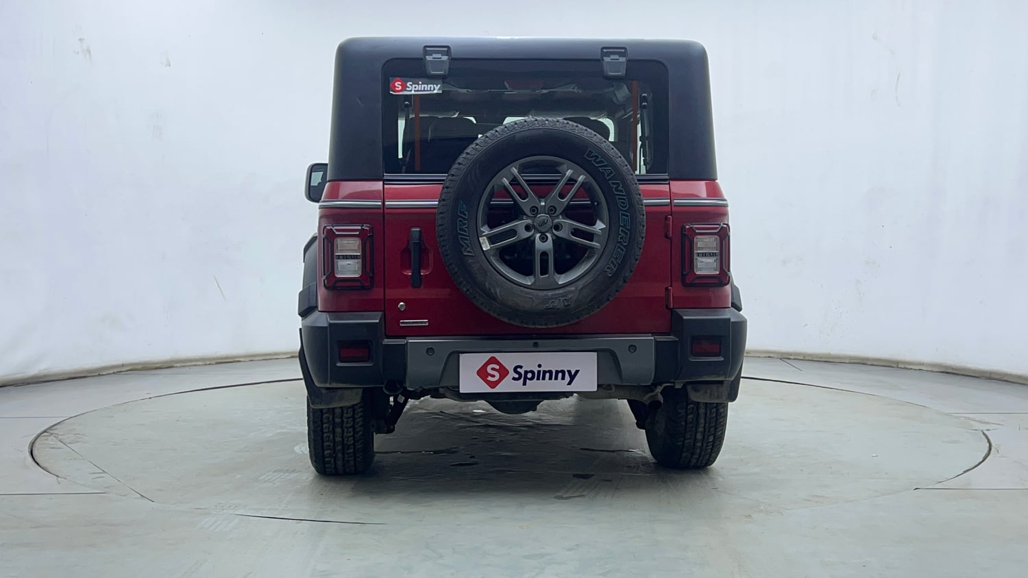 Used 2022 mahindra Thar LX Hard Top Diesel AT 4WD Diesel Automatic exterior BACK VIEW