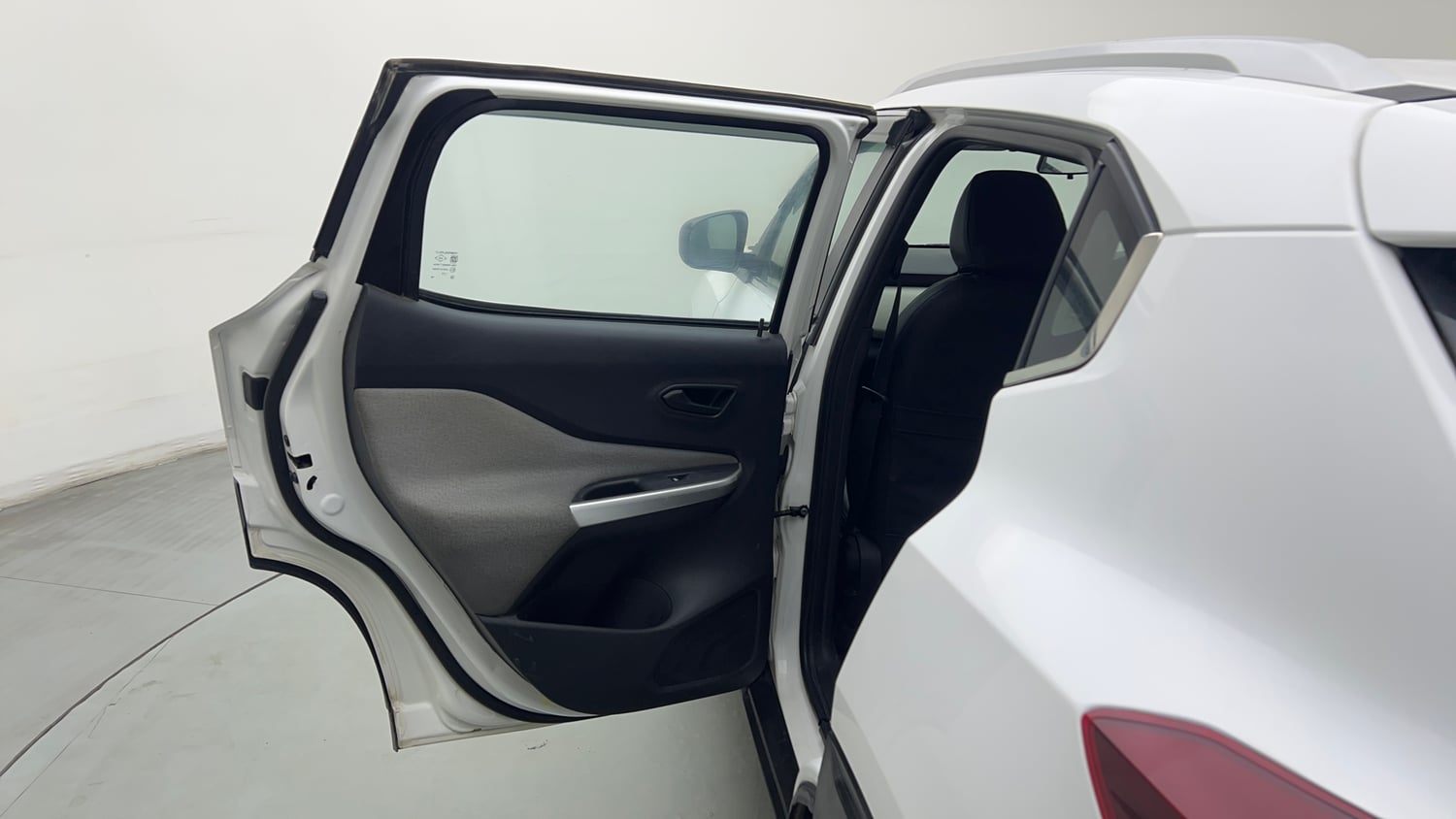 Used 2023 Nissan Magnite XE Petrol Manual interior LEFT REAR DOOR OPEN VIEW
