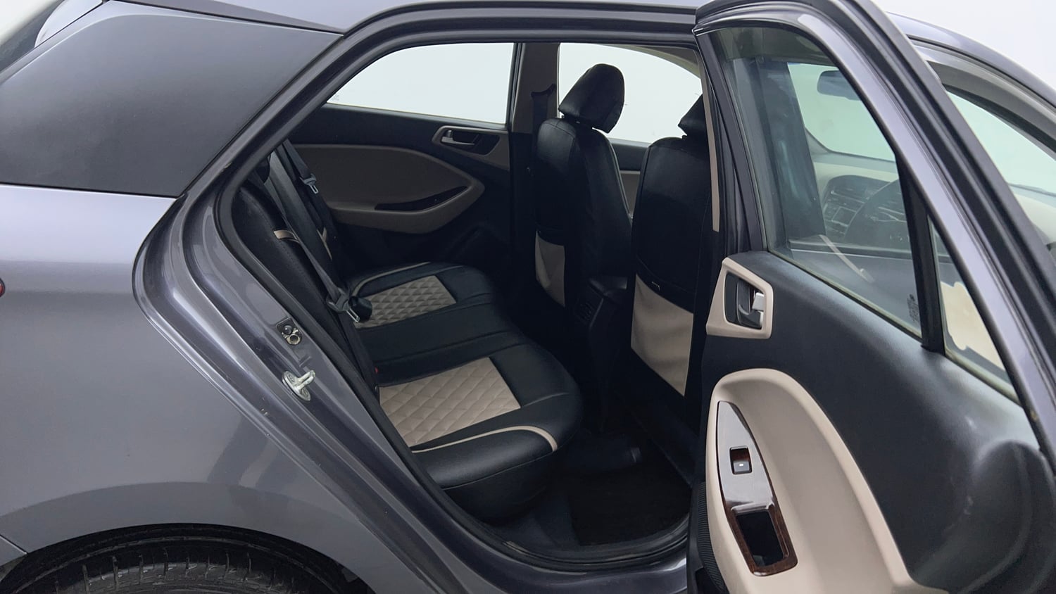 Used 2014 Hyundai Elite i20 Asta 1.2 Petrol Manual interior RIGHT SIDE REAR DOOR CABIN VIEW