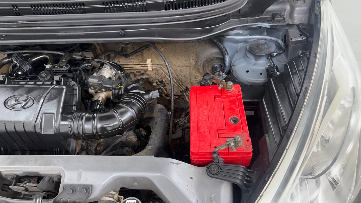 Used 2016 Hyundai Eon Magna + Petrol Manual engine ENGINE LEFT SIDE VIEW